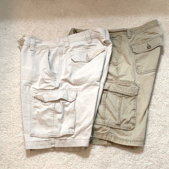 St. John's Bay Shorts Mens Khaki Cargo Shorts Poshmark